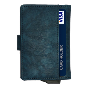 กระเป๋าสตางค์อลูมิเนียม CardHoda แบบสั้นบาง ป้องกัน RFID พร้อมซับในผ้ากำมะหยี่และตัวล็อคแบบหัวเข็มขัด ดีไซน์มินิมอลสำหรับทุกเพศ - Product Image 5