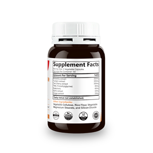 Nouveauté : Nettoyant pour l'acide urique, soutient la santé des voies urinaires, soutient les articulations et la goutte, formule à base de plantes avancée, 100 capsules - Product Image 2