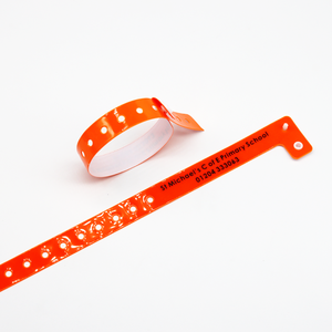 <span class=keywords><strong>RFID</strong></span> 맞춤형 방수 비닐 ID 팔찌 고품질 맞춤형 부드러운 일회용 PVC 플라스틱 비닐 손목밴드 이벤트용 - Product Image 4