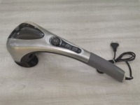 LICHANG Marteau de massage corporel vibrant à double tête avec double tête et chauffage infrarouge pour les muscles du dos.