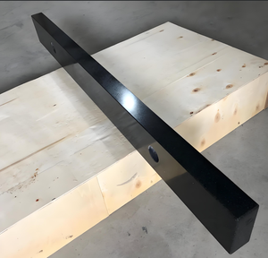 Độ chính xác cao màu đen thẳng cạnh san lấp mặt bằng Cai Trị đá granit đá cẩm thạch đòn bẩy đo công cụ đo lường để kiểm tra cho đá cẩm thạch <span class=keywords><strong>Granite</strong></span> - Product Image 5