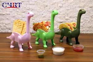 Support de taco de dinosaure à col Long, cadeau pour les enfants et les amoureux de Taco, 5 pièces