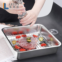 Vente directe d'usine personnalisée de qualité alimentaire pour la cuisson Grille de refroidissement Plateau de four à rôtir en acier inoxydable 304 Ensemble de moules de cuisson avec support