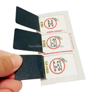 Tre carte con linguetta a strappo per finestre produzione di biglietti con linguetta a strappo personalizzata biglietti per il gioco della lotteria all'ingrosso