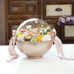 กล่องของขวัญวันวาเลนไทน์กล่องของขวัญ <span class=keywords><strong>Netflix</strong></span> กล่องบรรจุภัณฑ์ช่อดอกไม้อะคริลิคใส - Product Image 1