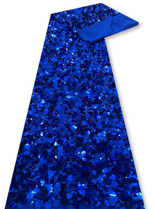 Tela de Lentejuelas Color Champán, Diseño 2026, Tela de Malla con Cuentas y Bordado de Lentejuelas para Vestidos de Noche de Lujo - Product Image 3