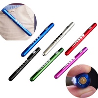 Wason Offre Spéciale Promotion pas cher en aluminium stylo de Diagnostic lumière pince de poche médecin infirmière médical Led lampe-stylo avec jauge d'élève