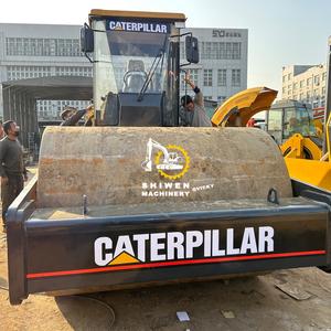 Used CAT CS683e road roller good performance CAT CS-683e CS663e CP663e CS533e single drum roller Caterpillar <b>compactor</b> CS683E - Product Image 5