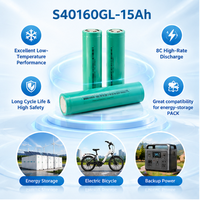 Cellule d'ion sodium cylindrique Victpower S40160GL 3.0V 15Ah 45Wh, cellule de batterie Na-ion à haut débit 8C pour le stockage d'énergie