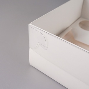 กล่องเบนโตะขนมหวานราคาส่งจากโรงงาน กล่องโดนัท คัพเค้ก มีหน้าต่าง - Product Image 3