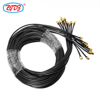 Prix usine prise mâle SMA à faible perte vers prise femelle SMA câble coaxial RG174 RF ensemble de câble d'extension d'antenne WiFi en queue de cochon
