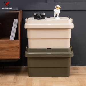 Xinhang, caja de almacenamiento de coche para acampar de tamaño variado, cesta de almacenamiento de comestibles para exteriores de alta resistencia, herramientas para acampar, cesta de almacenamiento de comestibles - Product Image 1