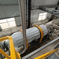 Nieuwe efficiënte rotatiedroger voor cassave- en bonen-tapiocazetmeelresten