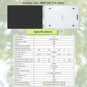 Pantalla LED Perimetral para Estadios P8, Pantallas de TV Grandes para Publicidad en Estadios de Fútbol, Pantalla LED Perimetral para Estadios - Product Image 2