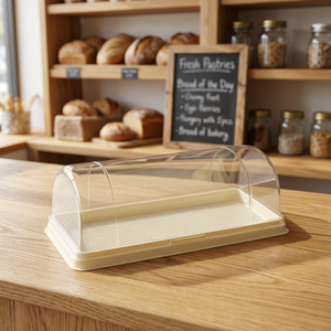 Contenedor de Plástico Transparente para Pastel Suizo de Taiwán con Tapa Transparente, Caja de Plástico Desechable para Empacar Pasteles - Product Image 2