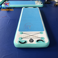 Tapis de gymnastique gonflable en PVC de 3 m/6 m/8 m, tapis de tumbling, airtrack, taille personnalisable, portable, écologique, imperméable