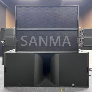 W8LC Enceinte Line Array 3 voies de 12 pouces pour extérieur, Système audio professionnel actif, Enceintes Line Array passives - Product Image 1