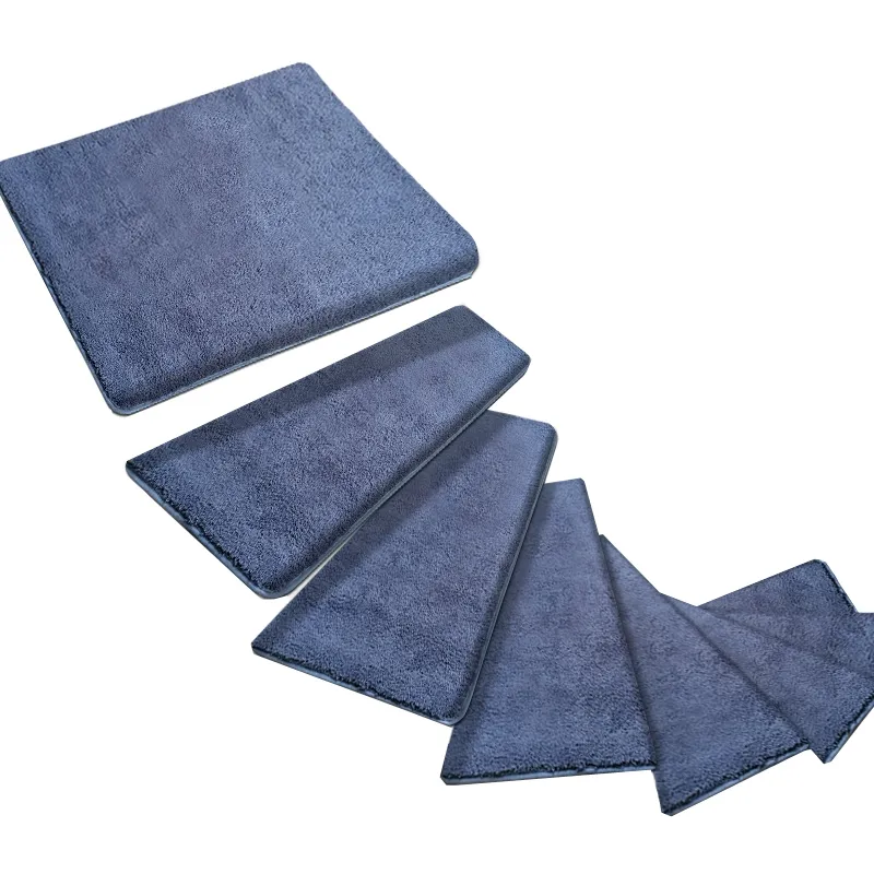 Esteras antideslizantes para escaleras, alfombras de peldaños de alta calidad para interiores