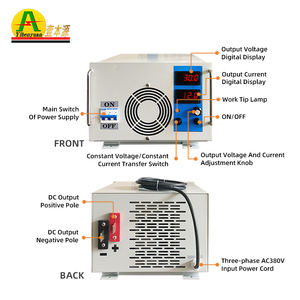 Üreticinin doğrudan satış yüksek frekanslı anodize doğrultucu 25V kararlı gerilim ve akım sürekli ayarlanabilir 500A 24V - Product Image 1
