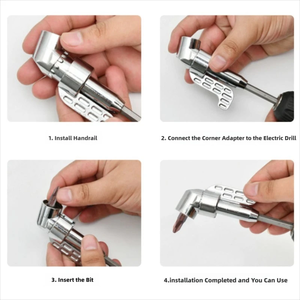 105 Degree Hex Ring Screwdriver <b>Bits</b> <b>Drill</b> Hand Tools <b>Drill</b> <b>Bit</b> Extension Rod Quick Change Holder Drive Guide Screw <b>Drill</b> Tip - Product Image 6