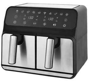 Electrodomésticos de Cocina 2023, Freidora de Aire Doble con Pantalla Táctil, 8L 9L, Horno Freidora Eléctrico con Doble Cesta - Product Image 6