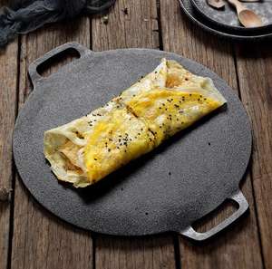 <strong>Grill</strong> <strong>Pan</strong> Non-Stick Cast Iron BBQ Plate Cast Iron Camping Cookware Frying Korean BBQ <strong>Grill</strong> <strong>Pan</strong> - Product Image 2