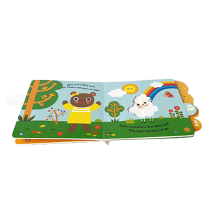 Barato personalizado <span class=keywords><strong>de</strong></span> alta calidad chico bebé historia tarjeta a todo Color inglés Tapa dura niño cartón niños tablero libro impresión - Product Image 4