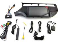 Reproductor Multimedia GPS para Auto con Pantalla Táctil LCD de 8 Pulgadas, Estéreo Manos Libres, Compatible con Tarjetas USB y SD, Resolución 1024x600