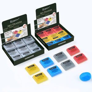 Giorgione 18 pièces/boîte Art <span class=keywords><strong>gomme</strong></span> doux collant croquis pétrissable <span class=keywords><strong>gomme</strong></span> Flexible <span class=keywords><strong>gomme</strong></span> <span class=keywords><strong>gomme</strong></span> pour peinture papeterie - Product Image 1