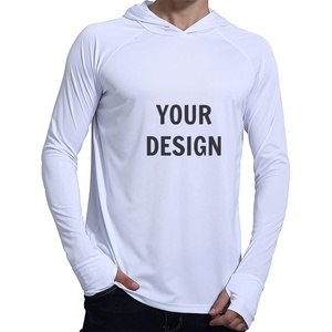 Camisa <span class=keywords><strong>con</strong></span> capucha <span class=keywords><strong>de</strong></span> pesca <span class=keywords><strong>para</strong></span> <span class=keywords><strong>hombre</strong></span> seca fresca al por mayor <span class=keywords><strong>con</strong></span> agujero <span class=keywords><strong>para</strong></span> el pulgar 100% poliéster <span class=keywords><strong>manga</strong></span> <span class=keywords><strong>larga</strong></span> jersey <span class=keywords><strong>de</strong></span> pez volador sublimado en blanco - Product Image 1