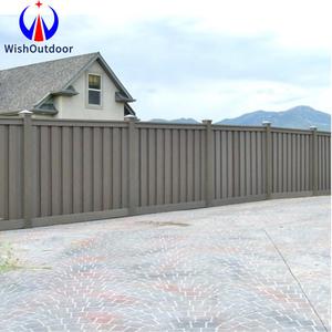 Valla de WPC Resistente a la Intemperie, Aislamiento Térmico Anticongelante para Climas Fríos, Uso en Exteriores, Acabado con Recubrimiento en <span class=keywords><strong>Polvo</strong></span> Impermeable y Resistente a la Putrefacción - Product Image 5