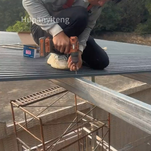 Thiết kế hiện đại kim loại Polyurethane cách điện lợp Panel chống cháy nhôm tấm bánh sandwich với các tính năng stormproof - Product Image 5