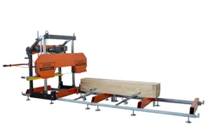 32 Zoll Elektromotor Benzinmotor Holz-, Holzschnittmaschine Elektrische Holz-, Baumholzband-Sägemühlenmaschine Holzbrett-Schneidemaschine