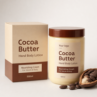 LANTHOME – Crème corporelle riche et pure au beurre de cacao, naturelle, douce, efficace, avancée, pour usage quotidien, avec logo personnalisé en gros