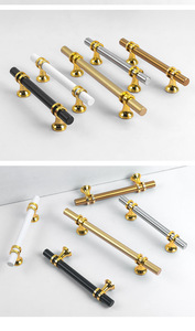 Herrajes para Muebles de Cocina Europeos, Tiradores para Puertas de Armarios y Cajones, Manijas para Armarios - Product Image 2