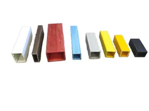 Fiberglass Square Tube High Strength Custom Fiber Glass Square Tubes