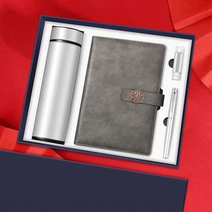 Carnet PU de haute qualité et stylo bouteille d'eau à écran LCD coffret cadeau d'entreprise de luxe avec logo personnalisé/ - Product Image 3