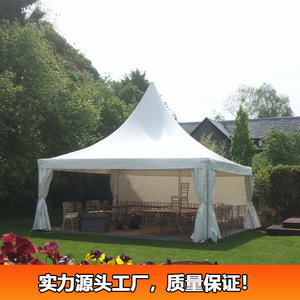 Carpa Europea de Techo Cónico de 3-6m con Estructura de Aleación de Aluminio, Tela de Poliéster Impermeable, Apertura Rápida, para Bodas y Fiestas - Product Image 1