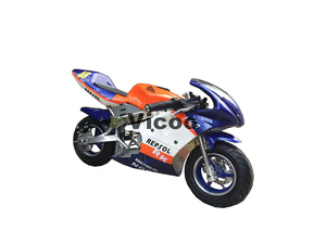 Mini moto électrique Power Minimoto, mini pitbike, moto tout-terrain pour enfants, mini moto de poche, minicross 36V 800W - Product Image 4