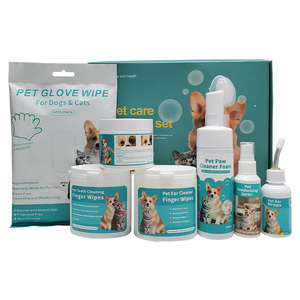 Juego <span class=keywords><strong>de</strong></span> Toallitas Desechables Ecológicas para Mascotas a Precio <span class=keywords><strong>de</strong></span> Fábrica al por Mayor, Toallitas Húmedas Biodegradables para <span class=keywords><strong>Perros</strong></span> y Gatos - Product Image 6