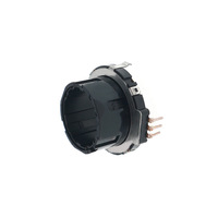 Encodeurs à axe creux haute précision de 28 mm et 35 mm pour guidons de moto, modèle EC28/série EC35 avec interrupteur coulissant intégré