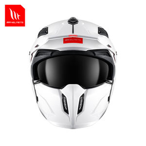 Casque ouvert 3/4 StreetFighter moderne et populaire pour moto, cyclomoteur, VTT, cruiser, scooter, homologué ECE CCC, à dégagement rapide, toutes catégories - Product Image 5