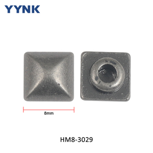 Nhà Sản Xuất Cung Cấp Kim Loại Túi Nút Tùy Chỉnh Vuông Kẽm Hợp Kim Jeans Đinh Tán Cho Áo Khoác Quần - Product Image 3