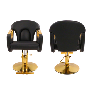 Chaise <span class=keywords><strong>de</strong></span> <span class=keywords><strong>salon</strong></span> <span class=keywords><strong>de</strong></span> luxe dorée, chaise <span class=keywords><strong>de</strong></span> barbier hydraulique professionnelle, chaise <span class=keywords><strong>de</strong></span> <span class=keywords><strong>coiffure</strong></span> moderne avec base dorée pour <span class=keywords><strong>salon</strong></span> <span class=keywords><strong>de</strong></span> beauté - Product Image 2