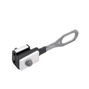 Abrazadera de Anclaje de Cuerda Metálica KW160, Abrazadera de Tensión para Cable ABC de 1kV, Herraje para Líneas Eléctricas Aéreas - Product Image 1