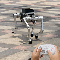 Robot chien quadrupède Doingwin TW-12, charge utile de 8 kg, kit modulaire en alliage d'aluminium, pour la réflexion et la réalisation de projets DIY, escalade d'obstacles et d'escaliers, pour l'éducation et la recherche