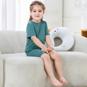 Conjunto de Mono Corto de Bambú Suave Michley, Listo para Regalo, para Niños de 2 a 8 Años, Mono con Estampado Personalizado y Presentación en Caja para Niños de 2 a 8 Años - Product Image 3