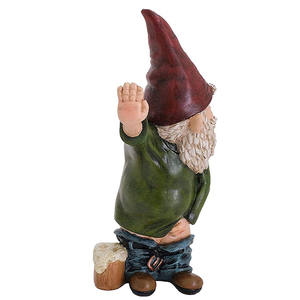 Statue <span class=keywords><strong>de</strong></span> gome <span class=keywords><strong>de</strong></span> jardin en polyrésine/résine, décoration amusantes, faite à la main, ornement <span class=keywords><strong>de</strong></span> gaines <span class=keywords><strong>de</strong></span> jardin, décoration d'extérieur - Product Image 4