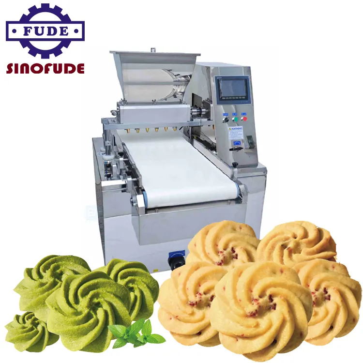 Semi Automatic Biscuits Making Cookies Manufacturing Machine