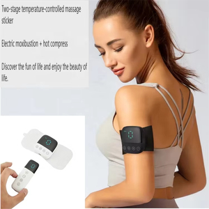 Chất lượng cao hộ gia đình thông minh EMS xách tay nén nóng hàng chục vai và cổ tử cung Massager pad với nhiệt - Product Image 6